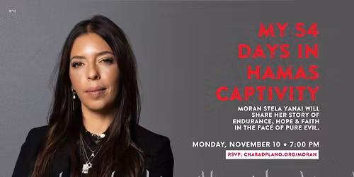 My 54 Days in Hamas Captivity - An Evening with Moran Yanai