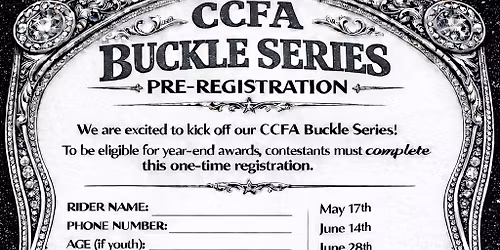 CCFA Buckle Series