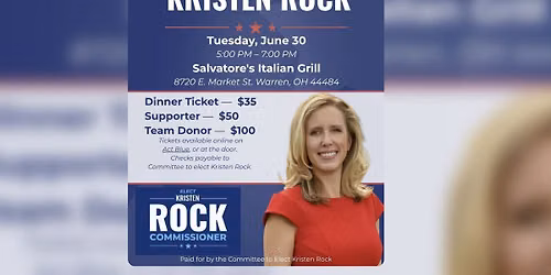 Let's Get Our County Rockin': Fundraiser for Kristen Rock for Commissioner
