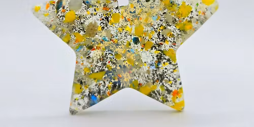 Christmas Fused Glass Paperweights\/Decorations - Winter Gardens, Aberdeen