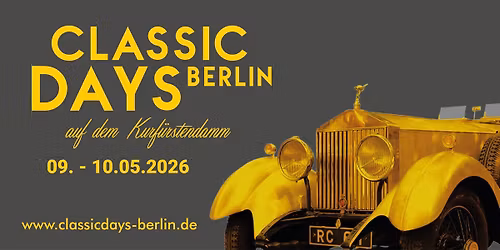 CLASSIC DAYS BERLIN 2026