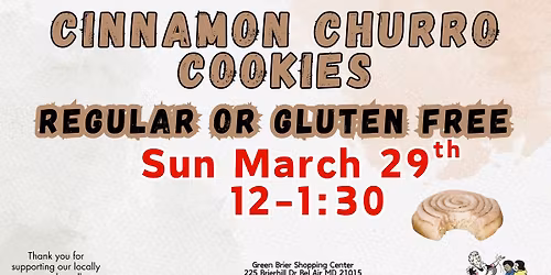 Cinnamon Churro Cookies: Regular or Gluten Free