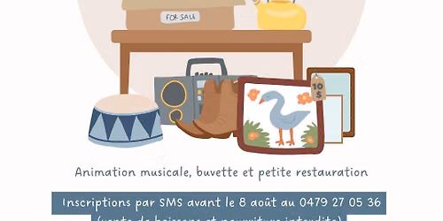 Brocante de la gare - 2\u00e8me \u00e9dition 