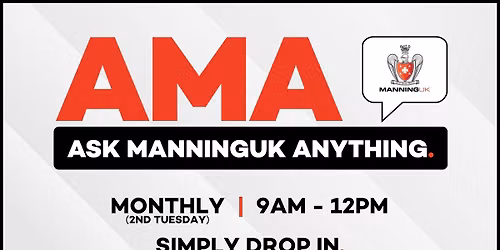 The Monthly AMA (Ask ManningUK Anything)