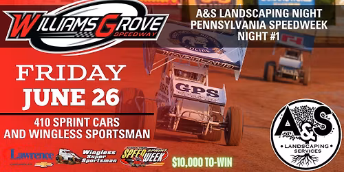A&S Landscaping Night - Pennsylvania Speedweek Night #1
