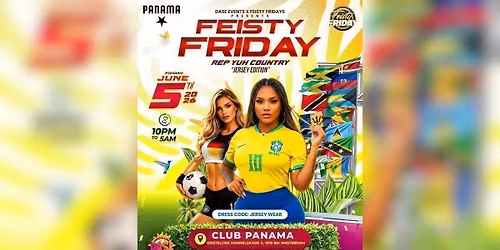 FEISTY FRIDAYS X DASE - AMSTERDAM TAKEOVER \ud83c\uddf3\ud83c\uddf1 (REP YUH COUNTRY)