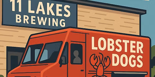 Lobster Dogs serving at 11 Lake Brewing