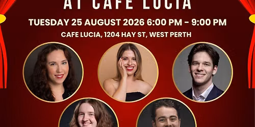 Opera For All at Cafe Lucia