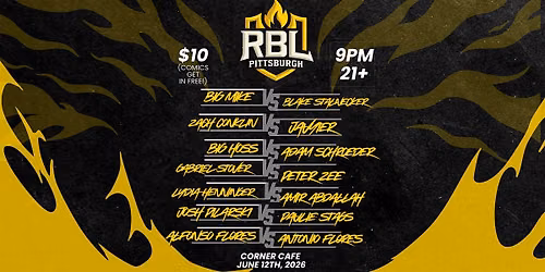 Roast Battle Pittsburgh: CORNER CAFE