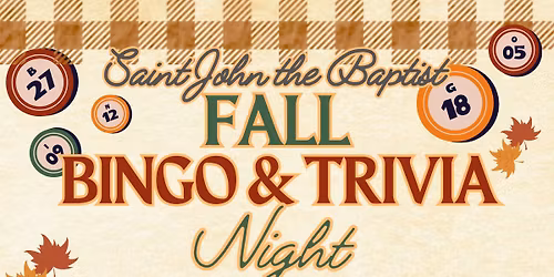 Fall Bingo and Trivia Night