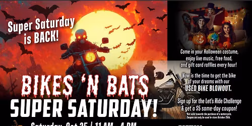 Bikes n' Bats Super Saturday