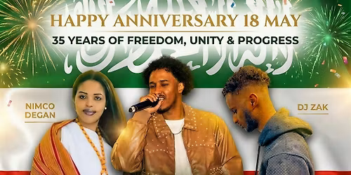 SOMALILAND 18 MAY PARTY NORTHAMPTON