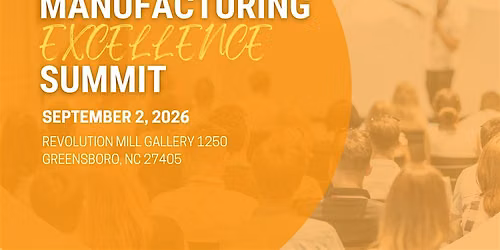 3rd Annual Manufacturing Excellence Summit
