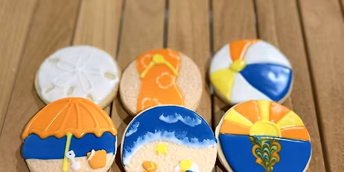 Beachy Sugar Cookies! Sun, Sand, and Sweet Treats!
