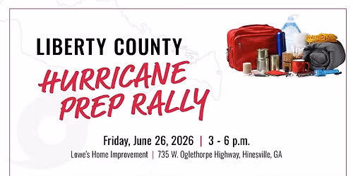 Liberty County Hurricane Prep Rally