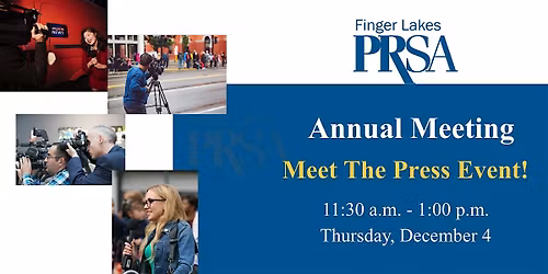 Fingerlakes PRSA Annual Meeting and Meet the Press Event