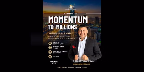 Business Planning - Momentum to Millions