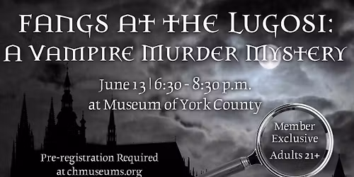 Fangs at the Lugosi: a Vampire Murder Mystery