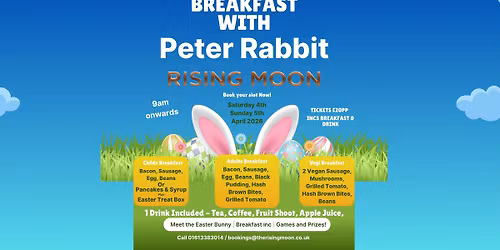 Easter Breakfast with Peter Rabbit