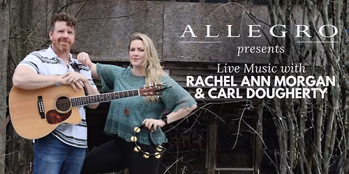 Rachel Ann Morgan & Carl Doughtery at Allegro Winery