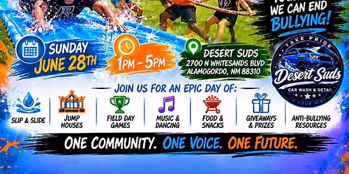 1st Annual Anti Bullying Summer Saga