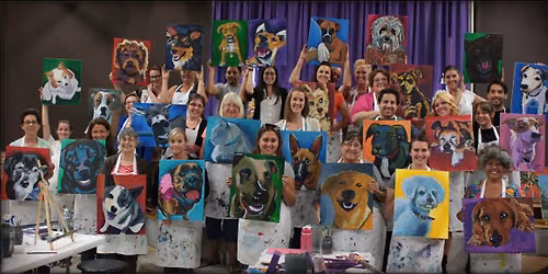Paint Your Pet at Purple Easel 