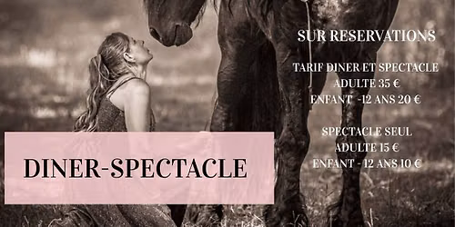 Murmures D\u00eener spectacle (\u00e9questre)