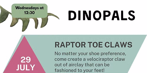 DinoPals Series: Raptor Toe Claws