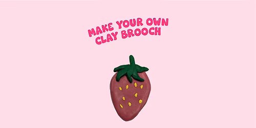 Make your own clay brooch