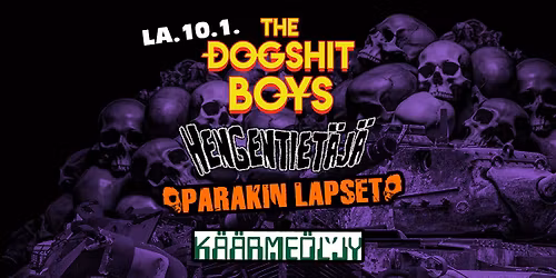 Punkmetal matinea @ Kultainen Kulaus  La. 10.1. 2026!