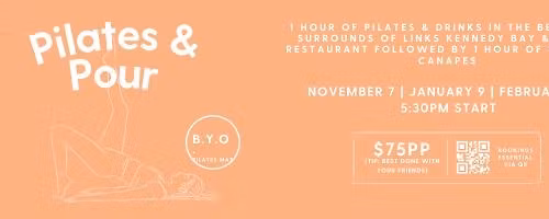 Pilates & Pour at Birdie