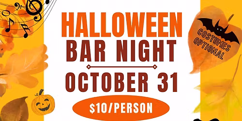 Halloween Bar Night