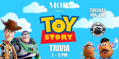 Toy Story Trivia @ Middle James Brewing - Pineville