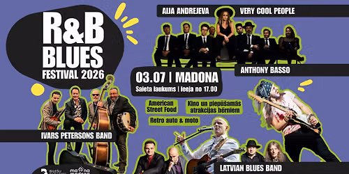 R&B Blues Festival 2026 | MADONA