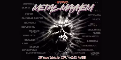 METAL MAYHEM - "25 Years DJ FAFNIR"