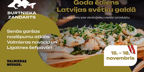 Burtnieka zandarts \u2013 goda \u0113diens Latvijas sv\u0113tku gald\u0101 