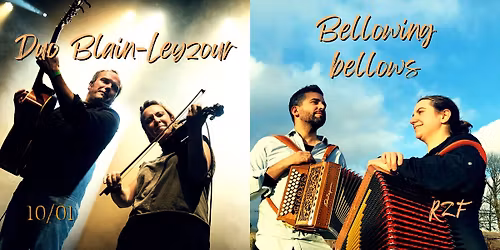 Stage + Fest-Noz + Bal folk | Duo Blain-Leyzour | Bellowing bellows
