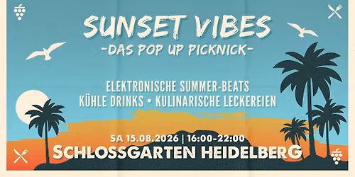 Sunset Vibes Heidelberg - Das Pop Up Picknick (Saturday Edition)