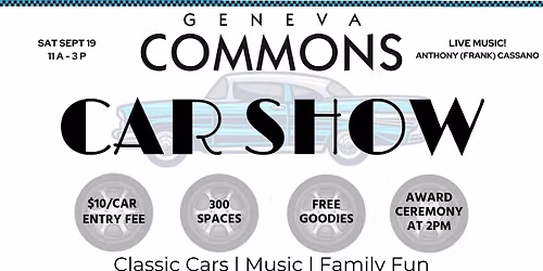 Classic Car Show at Geneva Commons