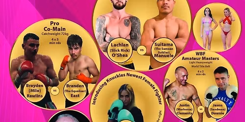 Boxing Tournament - Knuckles Boxing Club. Pro\/Am Townsville