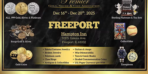 Freeport, IL FREE 5- Day Event