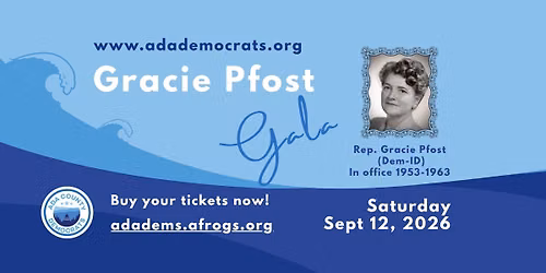 Gracie Pfost Gala by the Ada County Democrats