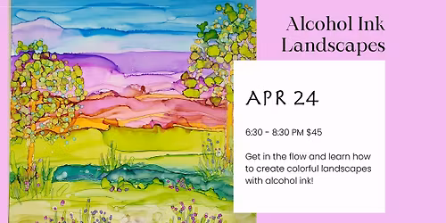 Cozy Flow Alcohol Ink Class