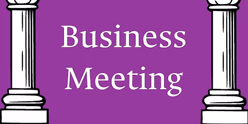 Stonegate September Business Meeting