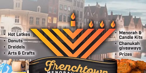 Frenchtown Menorah Lighting