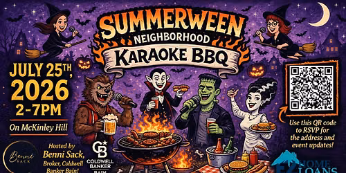 The Summerween Neighborhood Karaoke BBQ!!!