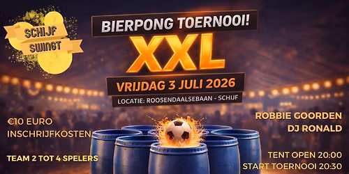 Bierpong toernooi XXL