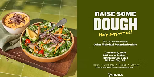Dickson City Panera Fundraiser!!-Support our scholarship fund!