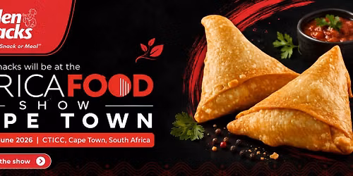 Golden Snacks at Africa Food Show Cape Town 2026