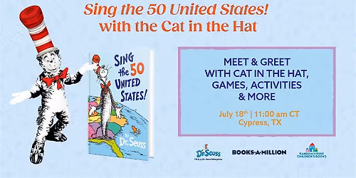Sing the 50 United States with The Cat in the Hat!
